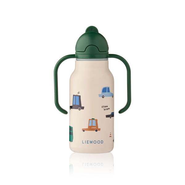 TERMOFĽAŠKA S UŠKAMI 250ml autá