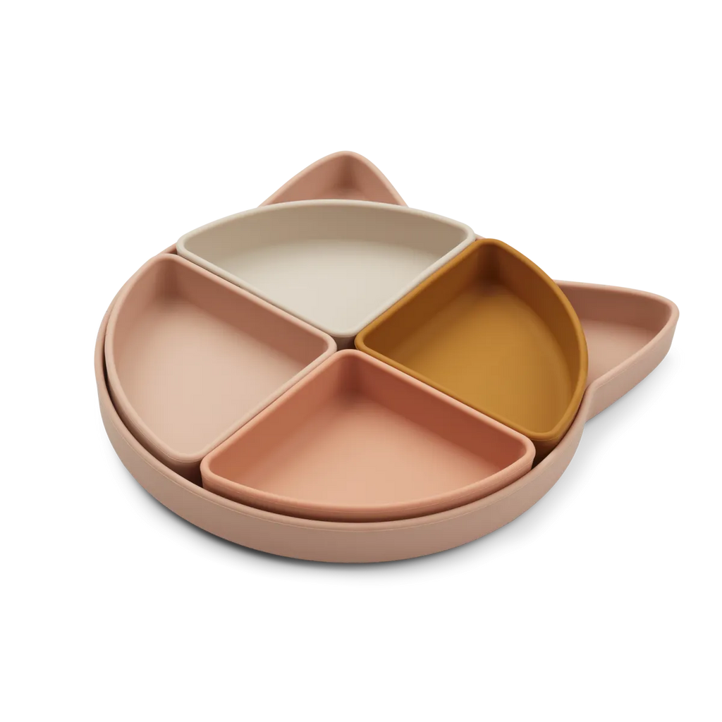 Tanierik S predelením mačička rose