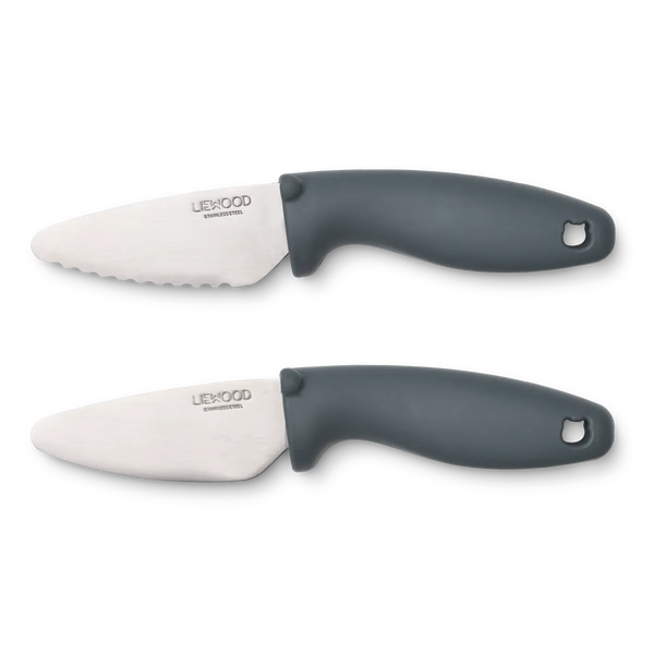 NOŽÍKY DETSKÉ 2KS whale blue