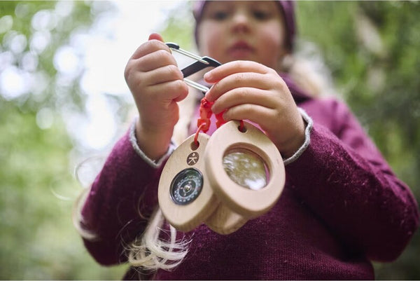 HABA TERRA KIDS NAVIGAČNÉ TRIO 3V1 – KOMPAS, LUPA, TEPLOMER