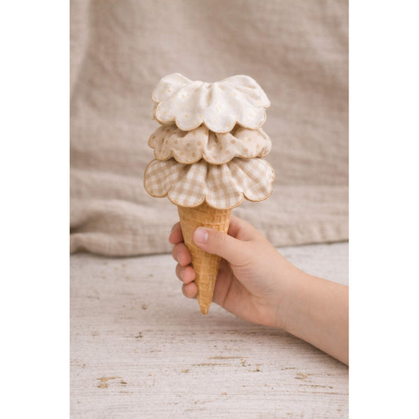 SCRUNCHIE GUMIČKA Z ORGANICKEJ BAVLNY srdiečka