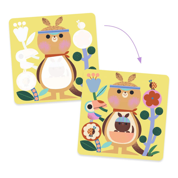 MAGICKÉ VYFARBOVANIE VODOU – ZVIERATKÁ A MLÁĎATKÁ