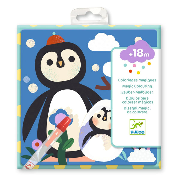 MAGICKÉ VYFARBOVANIE VODOU – ZVIERATKÁ A MLÁĎATKÁ