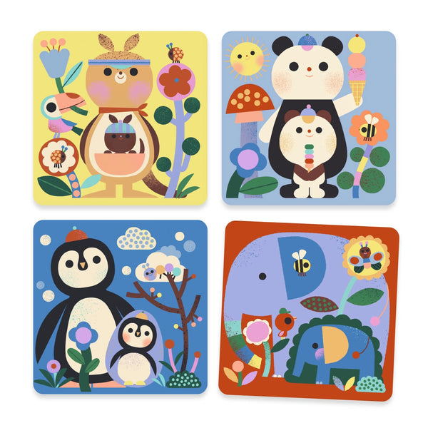 MAGICKÉ VYFARBOVANIE VODOU – ZVIERATKÁ A MLÁĎATKÁ