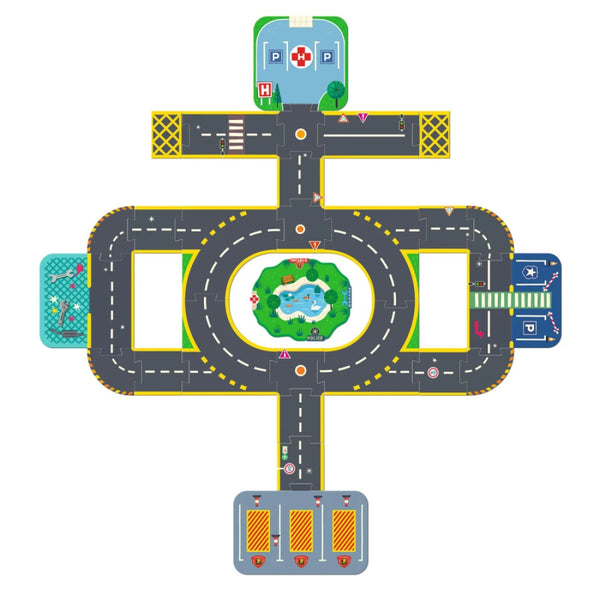 DJECO CRAZY MOTORS MESTO – OBROVSKÉ PUZZLE UP PUZZLE (28 + 6 KS)