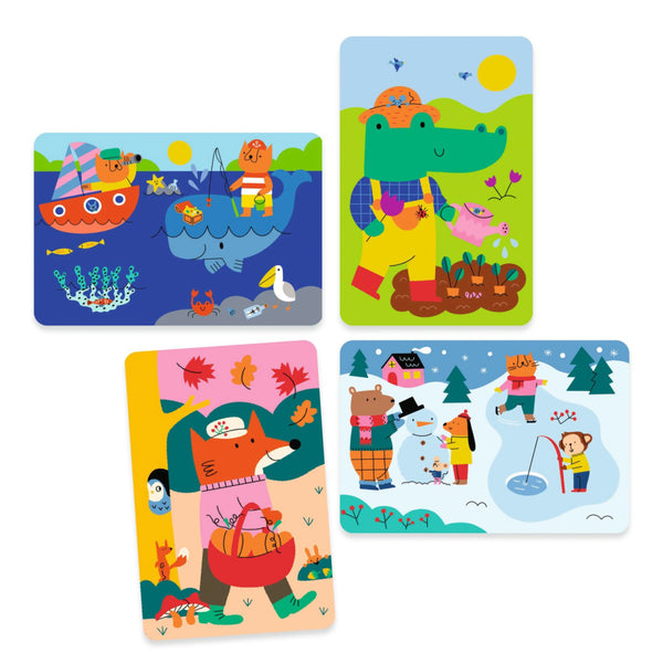 MAĽOVANIE VODOU – 4 ROČNÉ OBDOBIA