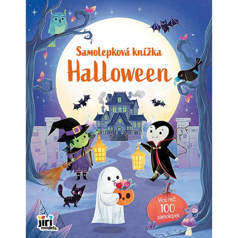 HALLOWEEN SAMOLEPKOVÁ KNIŽKA - do vypredania