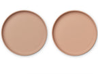 Tanierik nerozbitný 2ks pale tuscany/ tuscany rose mix