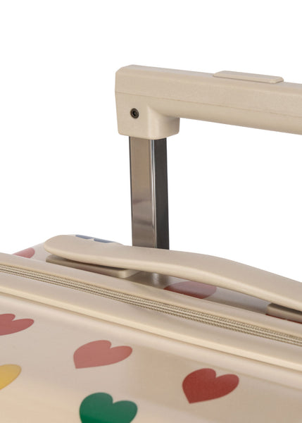 Cestovný kufor SRDIEČKA farebné