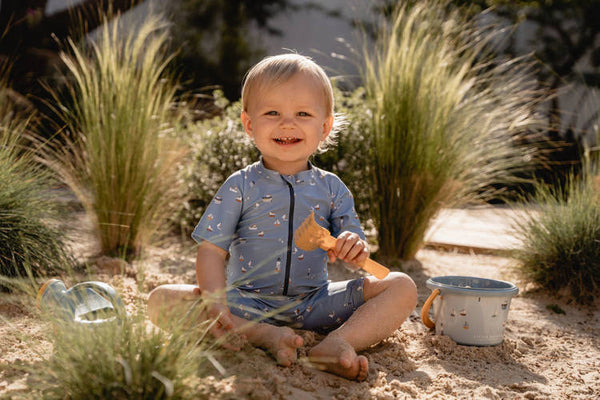 PLAVKY KRÁTKY RUKÁV NÁMORNÍCKY ZÁLIV VEĽ. 74/80