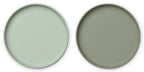 Tanierik nerozbitný 2ks dusty mint/ fauna green mix