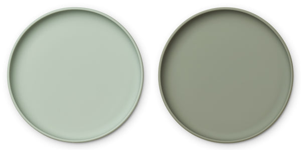 TANIERIK NEROZBITNÝ 2KS dusty mint/ fauna green mix