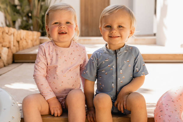 PLAVKY KRÁTKY RUKÁV NÁMORNÍCKY ZÁLIV VEĽ. 74/80