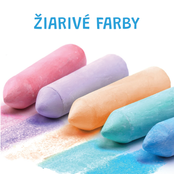 CHODNÍKOVÉ KRIEDY JARMELO 20 KS