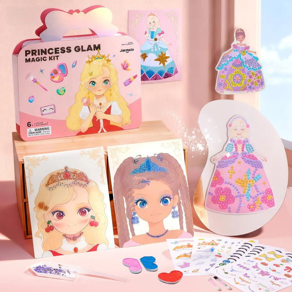 KREATÍVNA SADA PRINCESS GLAM 4V1 6R