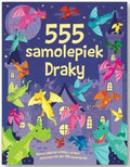 555 samolepiek draky