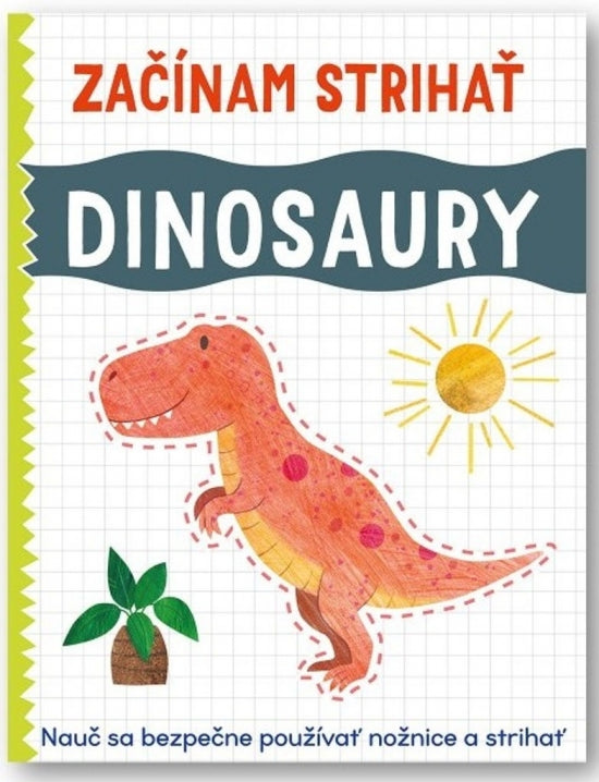 Začínam strihať dinosauri 3-5R