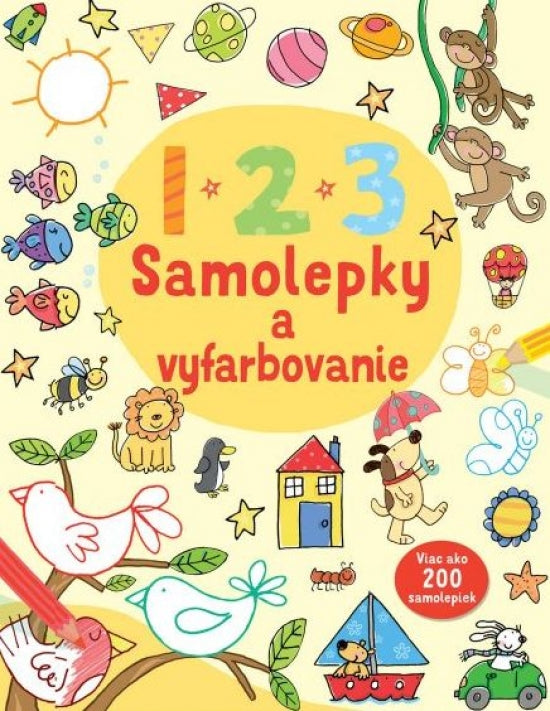 123 SAMOLEPKY A VYFARBOVANIE 3R+