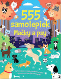 555 samolepiek mačky A psy 3-8R