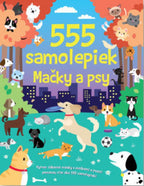555 samolepiek mačky A psy 3-8R