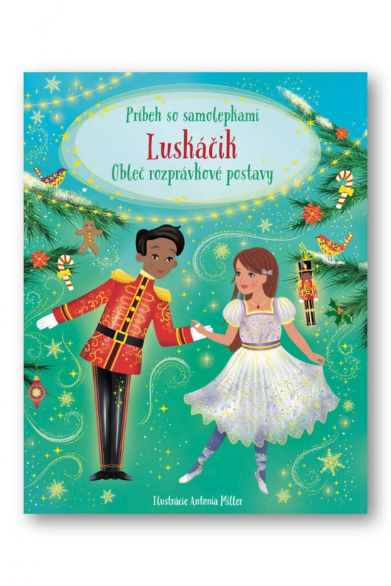 Luskáčik príbeh so samolepkami 3-8R
