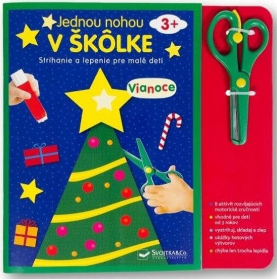 JEDNOU NOHOU V ŠKOLKE VIANOCE
