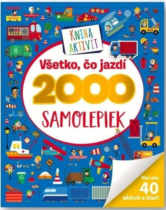 Všetko čo jazdí 2000 samolepiek