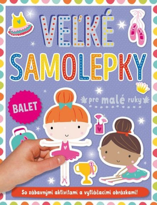 Veľké samolepky balet