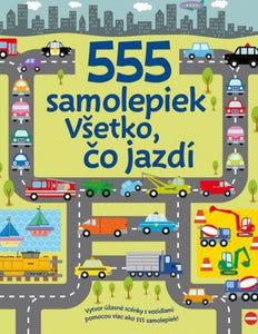 555 SAMOLEPIEK VŠETKO ČO JAZDÍ