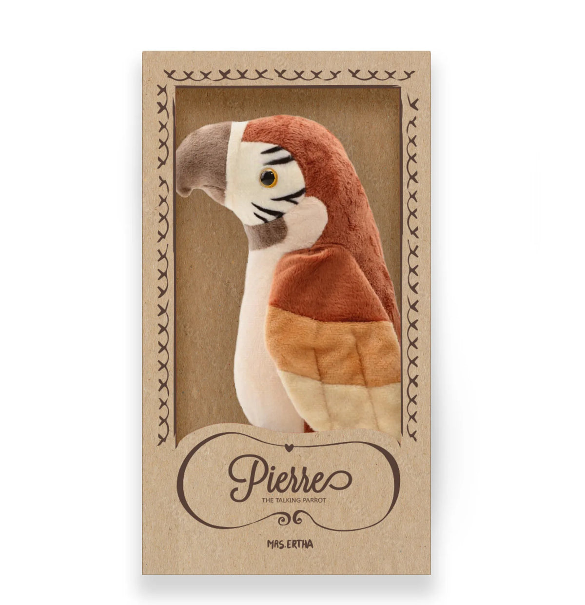 Pierre – opakovací papagáj