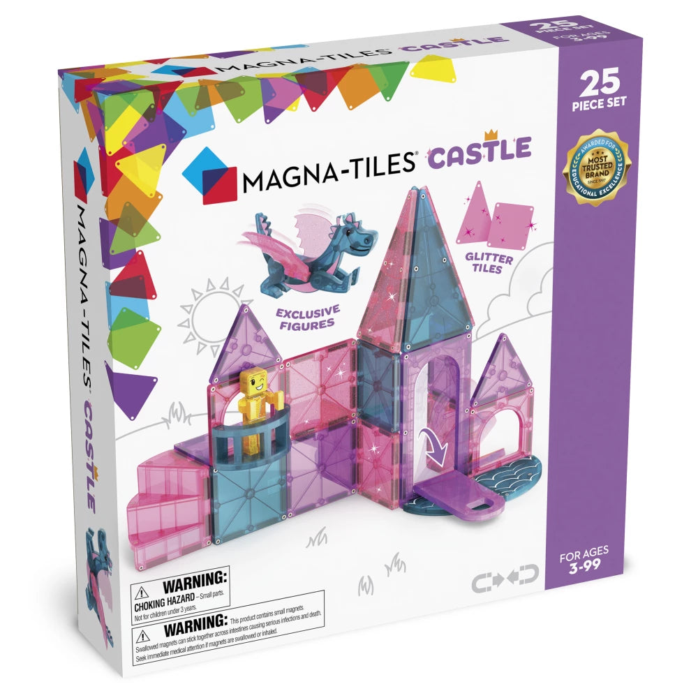 Magnetická stavebnica hrad 25 dielov – obrázok 12