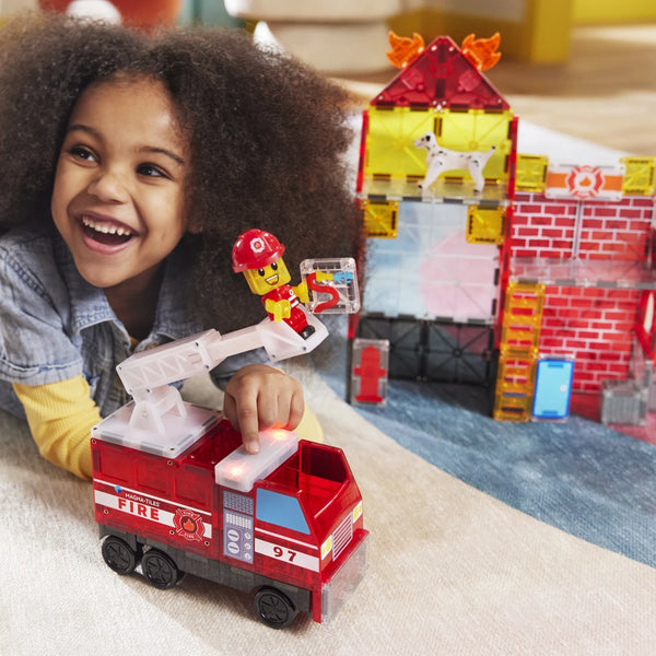 MAGNETICKÁ STAVEBNICA POŽIARNICI 50KS