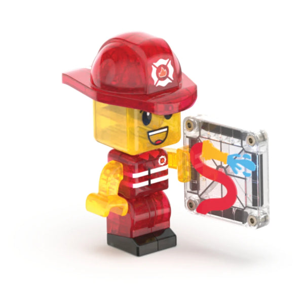 MAGNETICKÁ STAVEBNICA POŽIARNICI 50KS