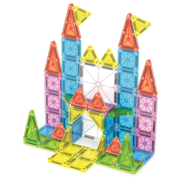 MAGNA-TILES MICROMAGS TRAVEL SET DELUXE MAGNETICKÁ STAVEBNICA 55 DIELOV