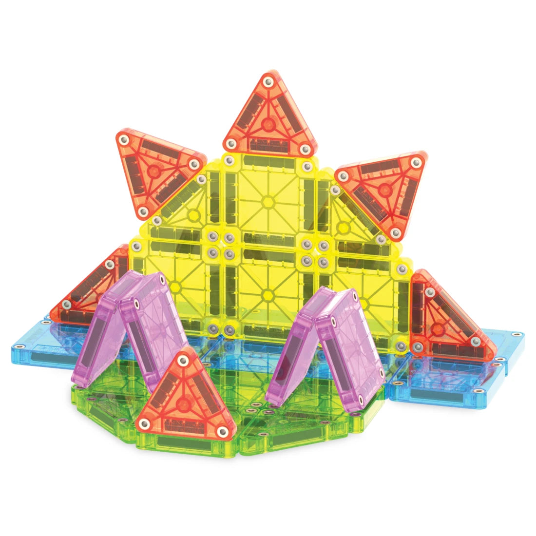 MAGNA-TILES micromags travel set deluxe magnetická stavebnica 55 dielov – obrázok 4