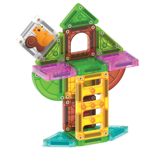 MAGNA-TILES MICROMAGS TREEHOUSE TRAVEL SET MAGNETICKÁ STAVEBNICA 24 DIELOV