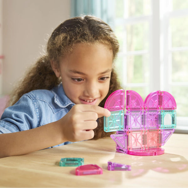 MAGNA-TILES MICROMAGS HEART TO HEART TRAVEL SET MAGNETICKÁ STAVEBNICA 26 DIELOV