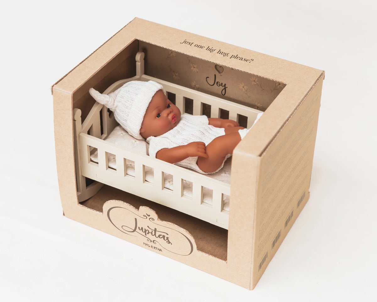 Bábika S kolískou joy – Biela