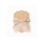 Scrunchie gumička S mašlou margarétky