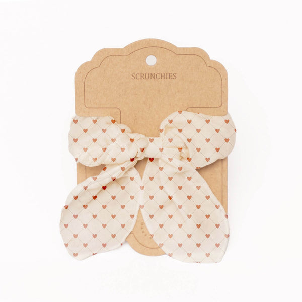 SCRUNCHIE GUMIČKY S MAŠLOU SRDIEČKA