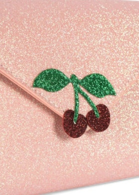 TRBLIETAVÁ DETSKÁ KABELKA 🍒 – crossbody v tvare obálky 3+