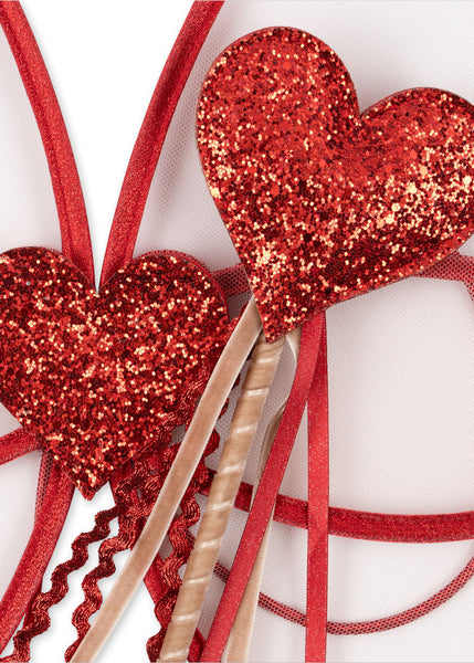 KRÍDIELKA S PALIČKOU SO SRDIEČKAMI