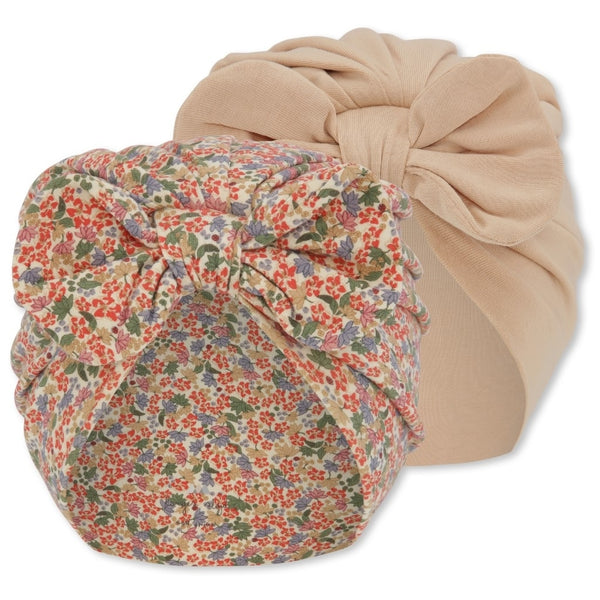 ČIAPKY TURBAN 2KS JARDIN ROUGE