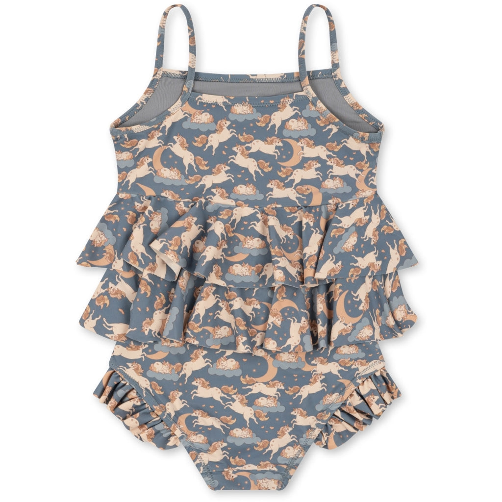 Plavky celé unicorn manuca frill upf50+ – obrázok 3