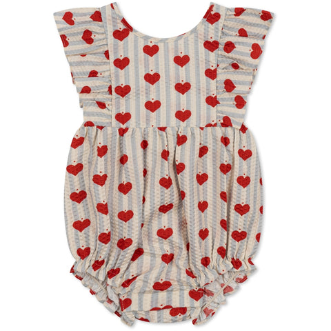 ROMPER AMOUR BLUE STRIPE - do vypredania