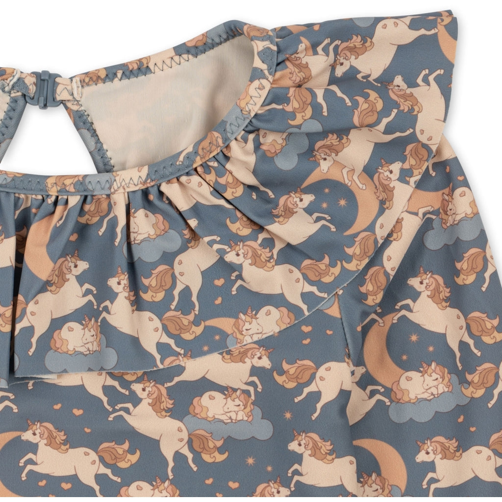 Plavky S rukávom S volánom unicorn manuca ls frill upf50+ – obrázok 4