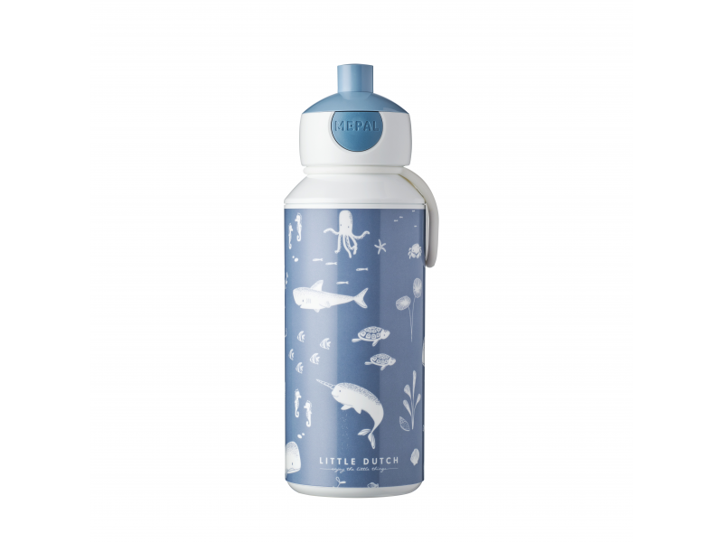 Desiatový set (fľaša+box) ocean blue – obrázok 2