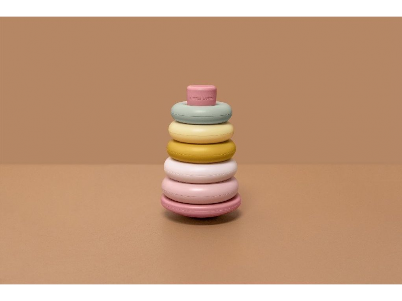 Nasadzovacie krúžky plastové pink – obrázok 5
