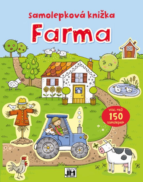 Nálepkový zošit farma
