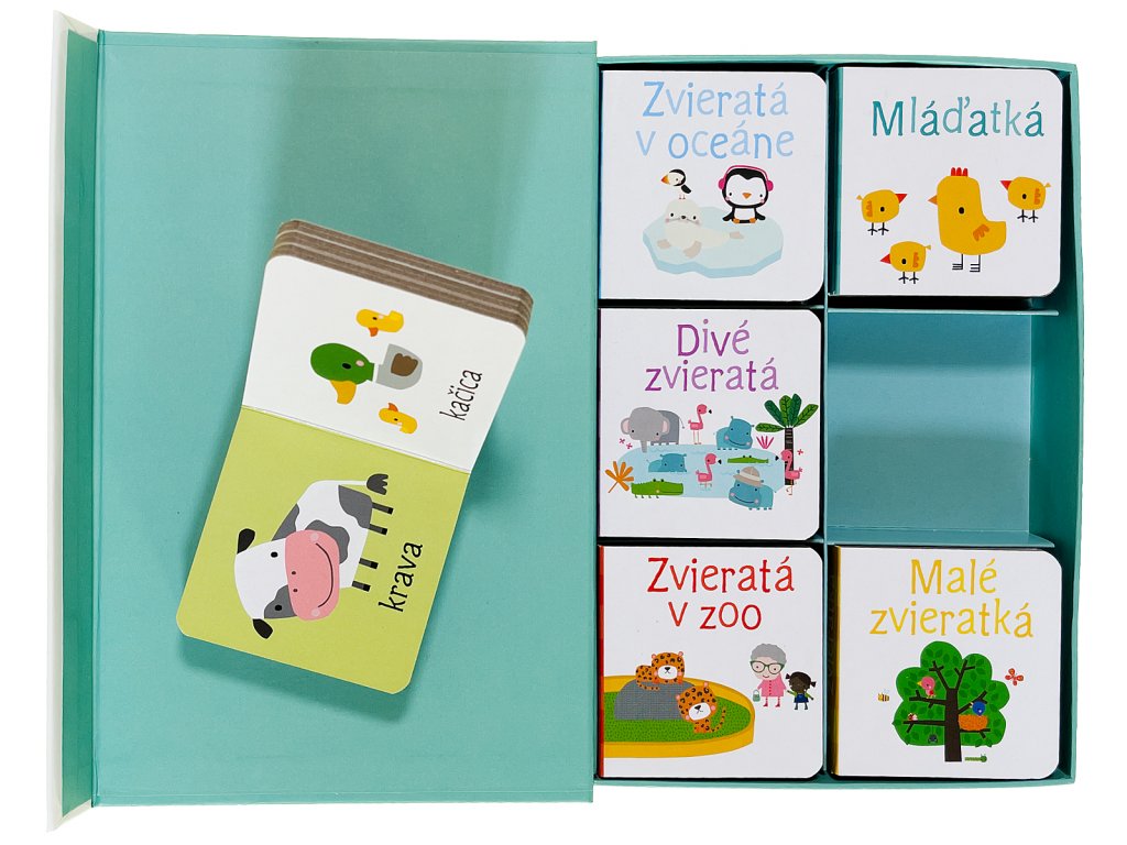Zvieratká moja prvá knižnička 6ks – obrázok 5
